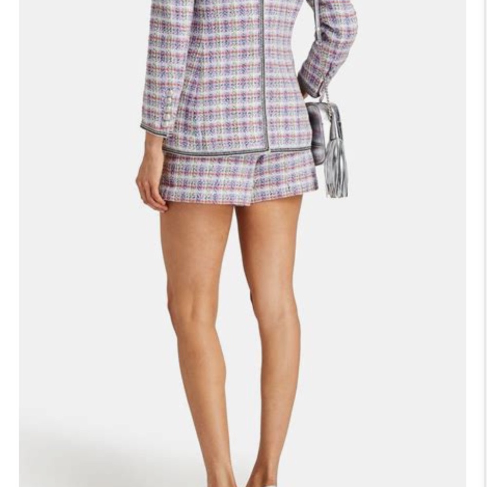 NWT VERONICA BEARD Inara Tweed Shorts - Picture 5 of 8